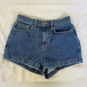 American Apparel Denim Shorts